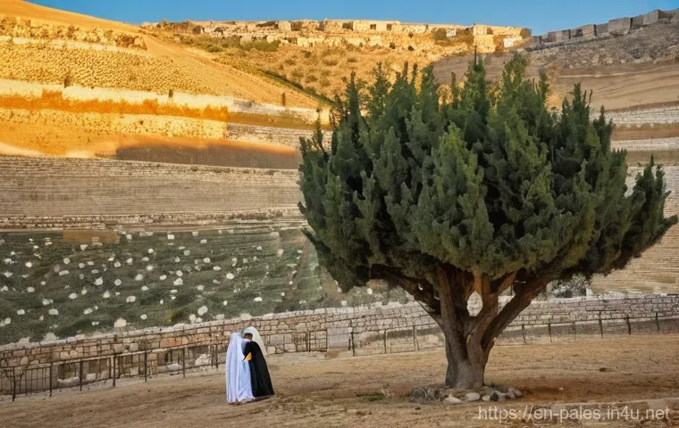 팔레스타인의 유네스코 세계유산 - Here are three detailed image prompts in English, adhering to all specified guidelines for content s...