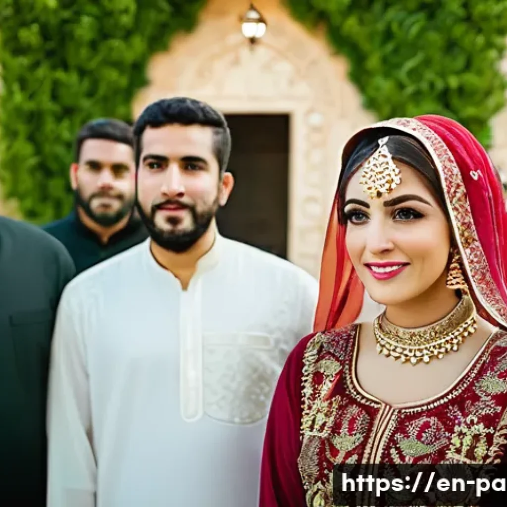 팔레스타인 결혼 문화 - A Palestinian bride wearing a richly embroidered traditional thobe dress in deep red and vibrant gre...